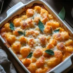 Pumpkin Gnocchi Bake