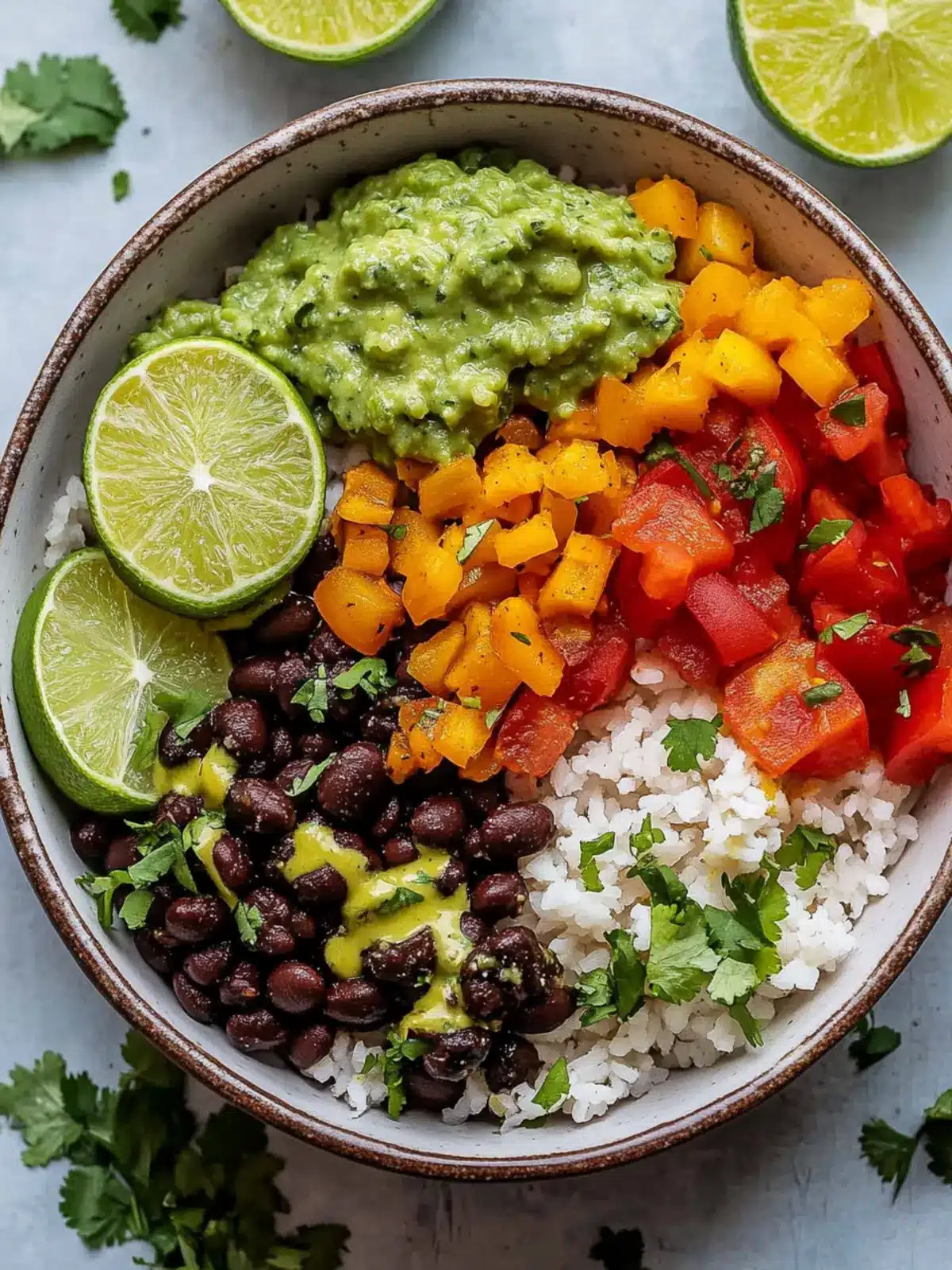 Chipotle Lime Black Bean Bowls