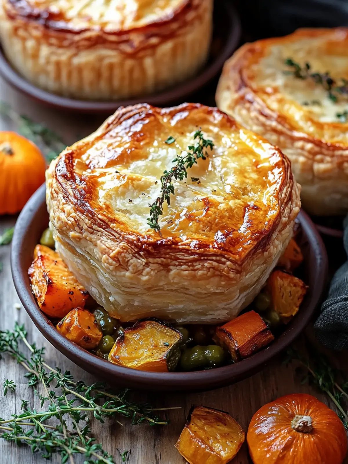 Cozy Roasted Autumn Vegetable Pot Pies for a Heartwarming Feast 2 Roasted Autumn Vegetable Pot Pies