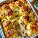 Chicken Bubble Biscuit Bake Casserole