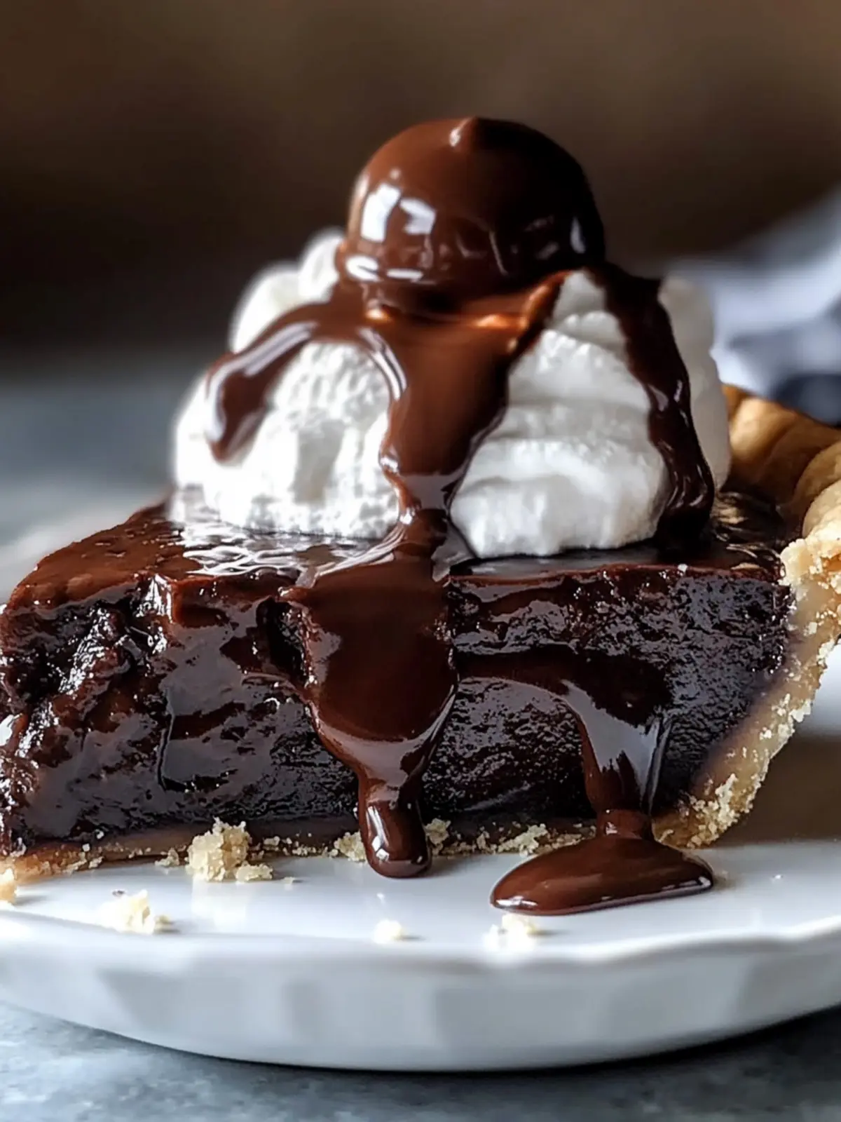 Hot Fudge Pie