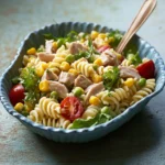 Tuna and sweetcorn pasta salad