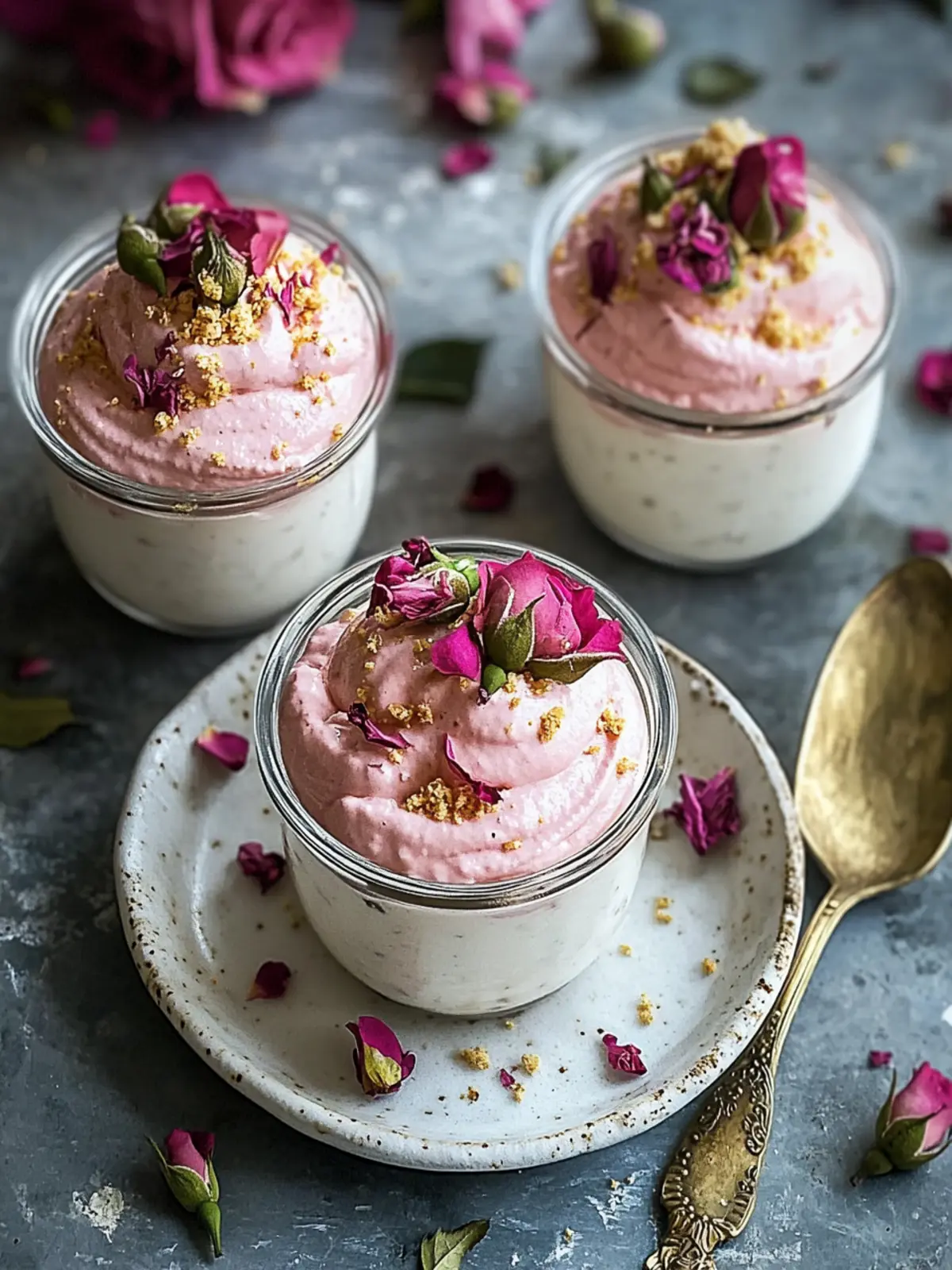 Creamy Rose Gulkand Shrikhand Cups in Just 10 Minutes 5 Creamy Rose Gulkand Shrikhand Cups:
