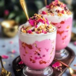 Delightful Rose Rasmalai Falooda