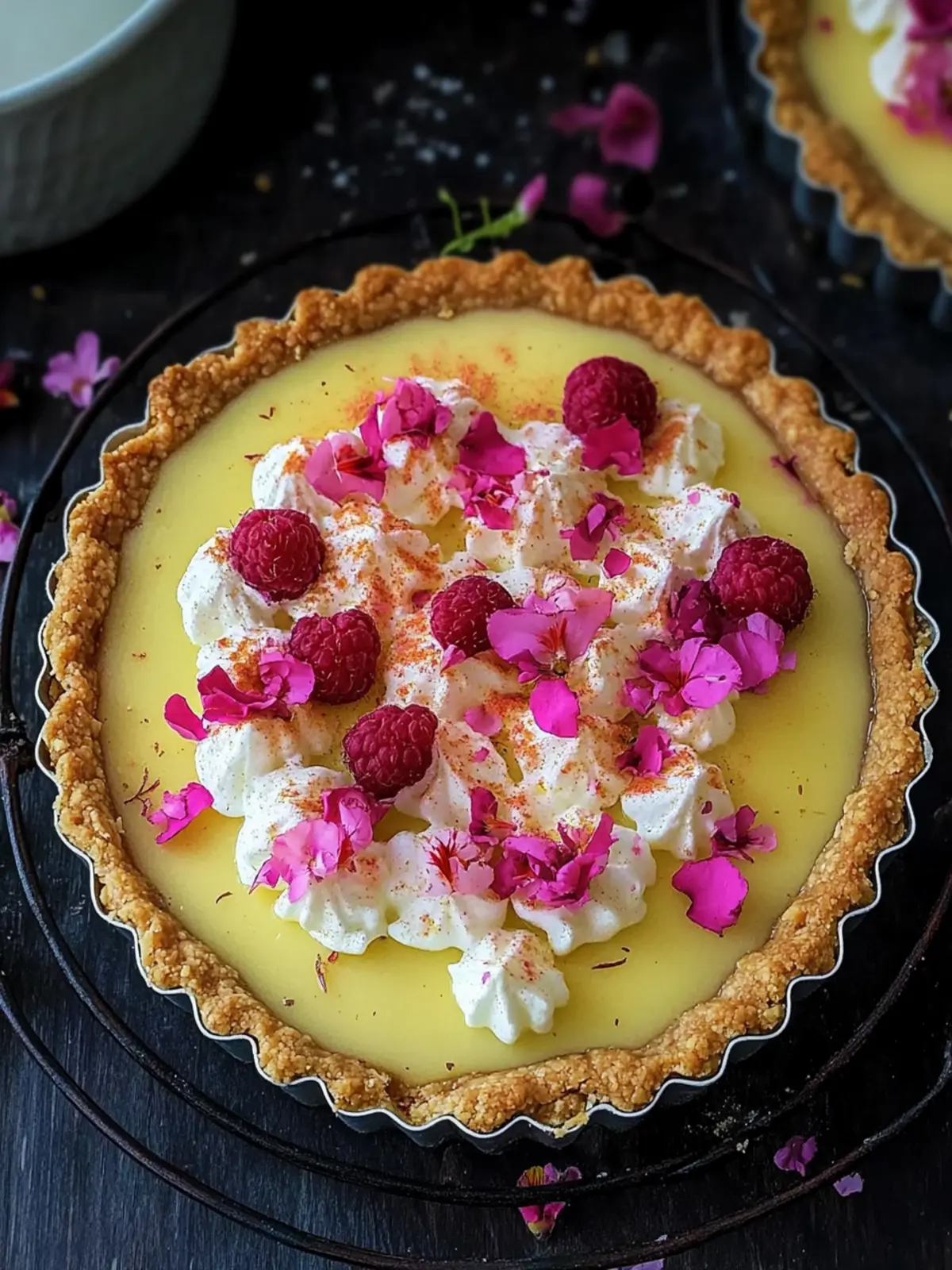 No-Bake Shrikhand Tart: Creamy Bliss Without Baking! 4 No-Bake Shrikhand Tart