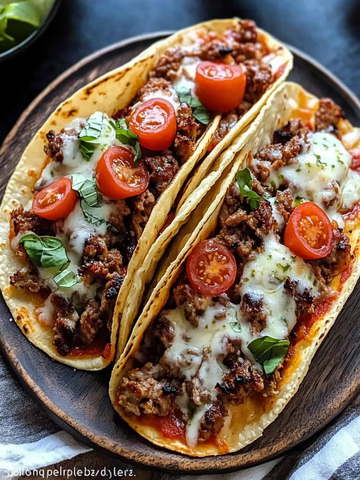 Meat Lovers Pizza Tacos