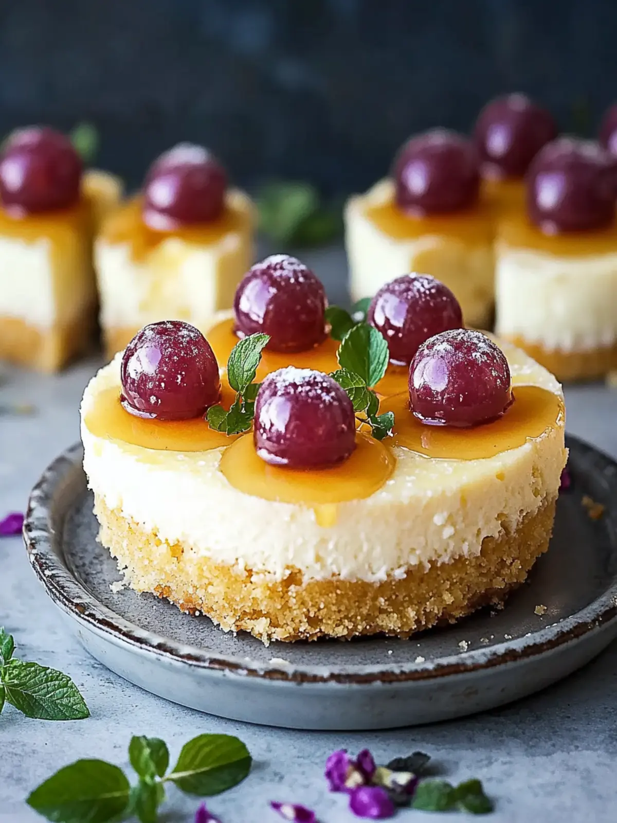 Gulab Jamun Cheesecake
