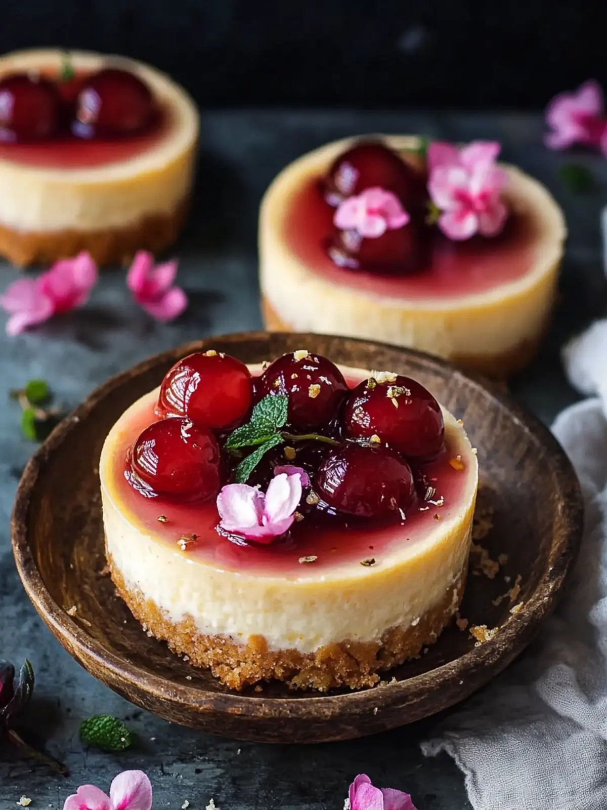 Gulab Jamun Cheesecake
