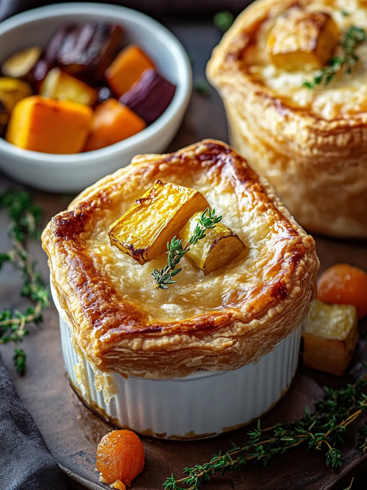Cozy Roasted Autumn Vegetable Pot Pies for a Heartwarming Feast 3 Roasted Autumn Vegetable Pot Pies