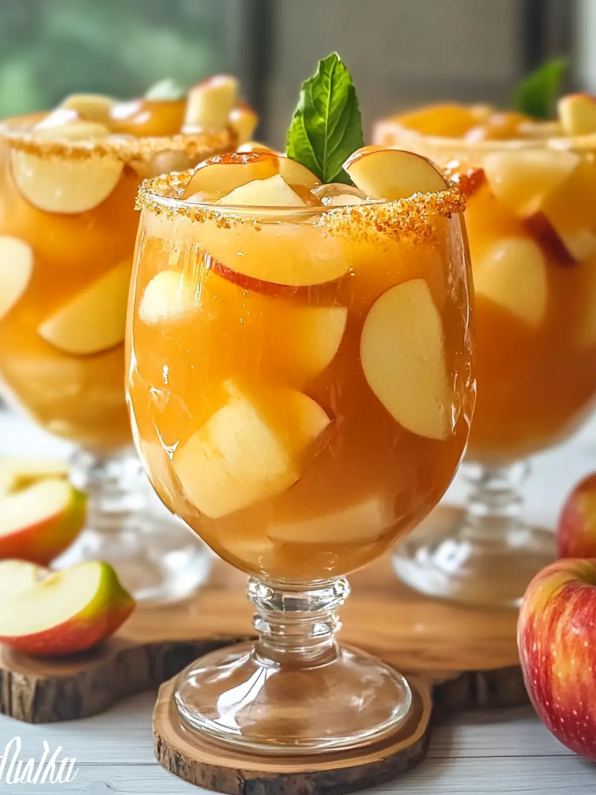 Caramel Apple Pie Punch Mocktail: Your Ultimate Autumn Sip 2 Caramel Apple Pie Punch Mocktail