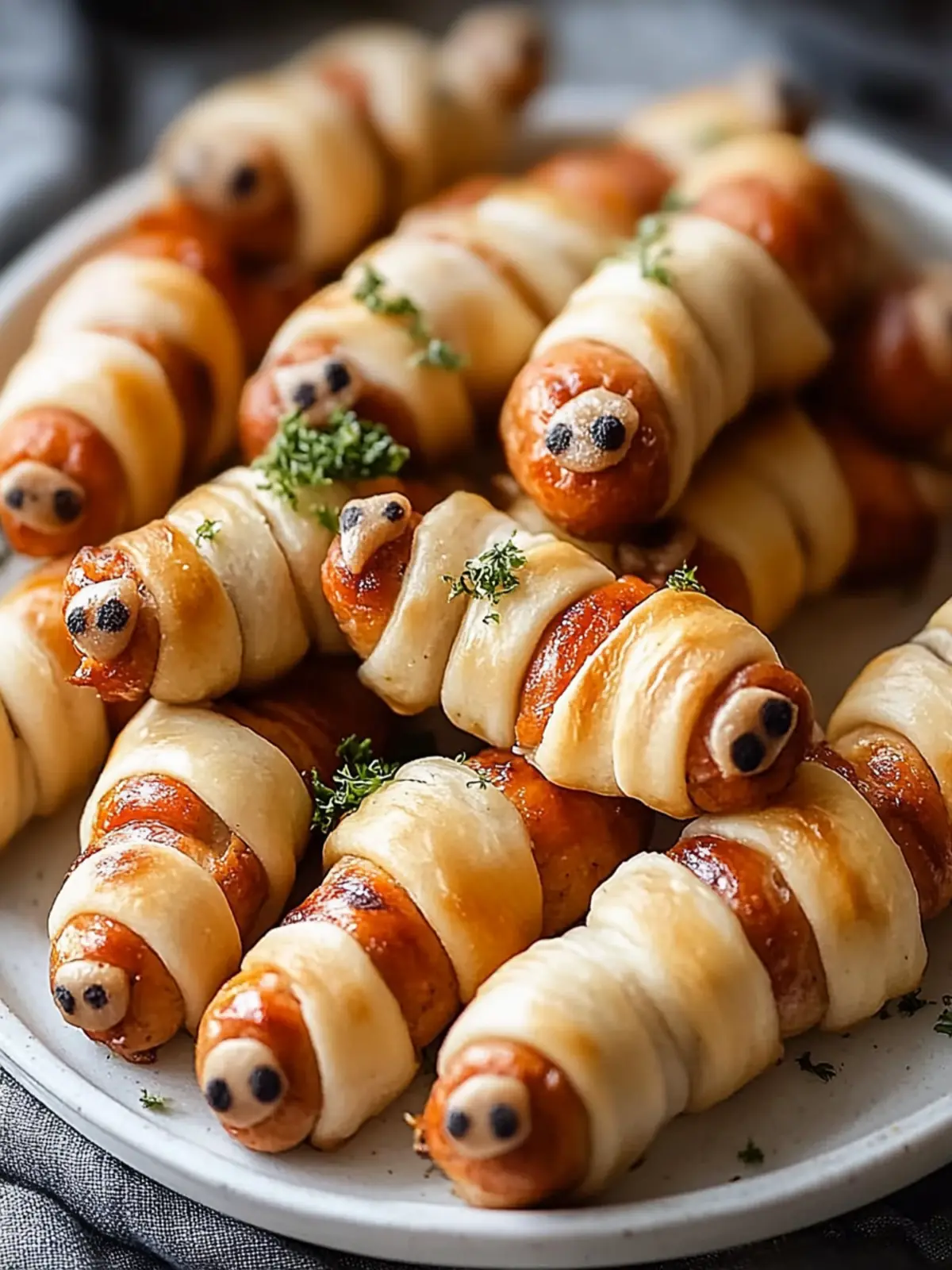 Tasty Mummy Pigs in a Blanket