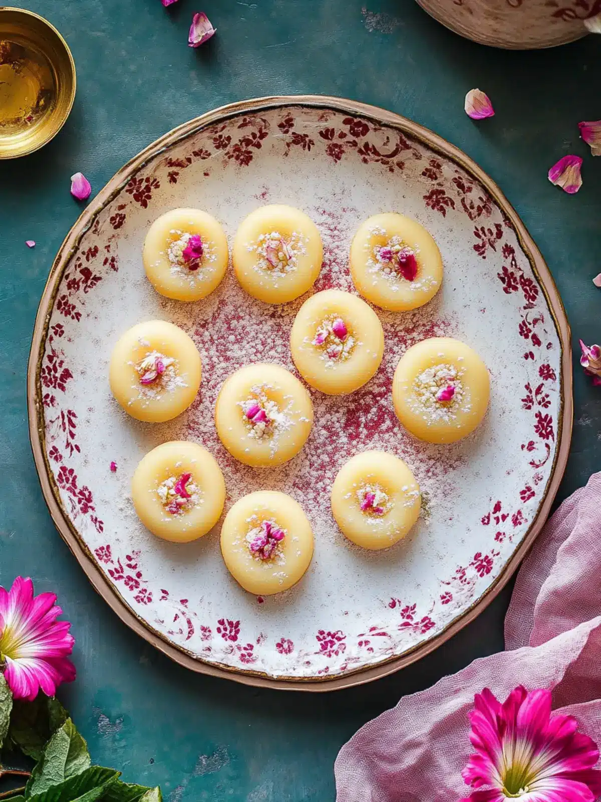 5 Ingredient Malai Peda (With Milk Powder)