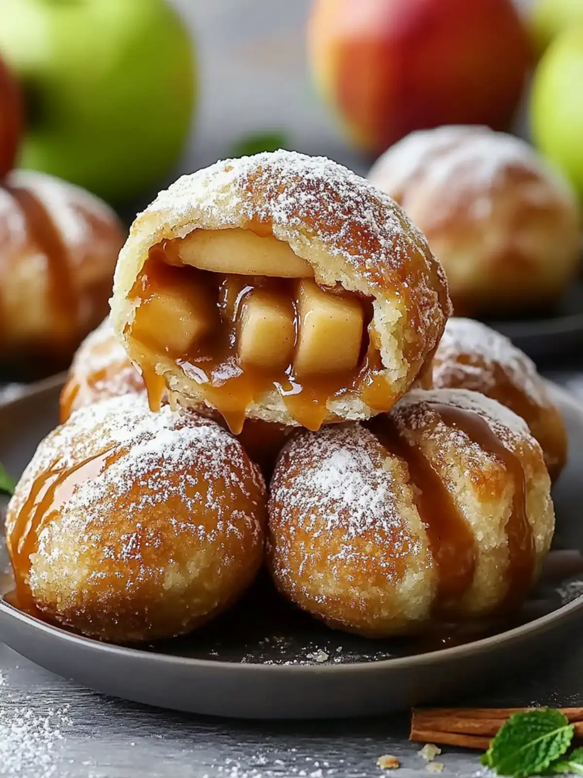 Mouthwatering Caramel Apple Pie Bombs