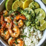 Cilantro Lime Shrimp Bowl