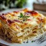Creamy White Lasagna Delight