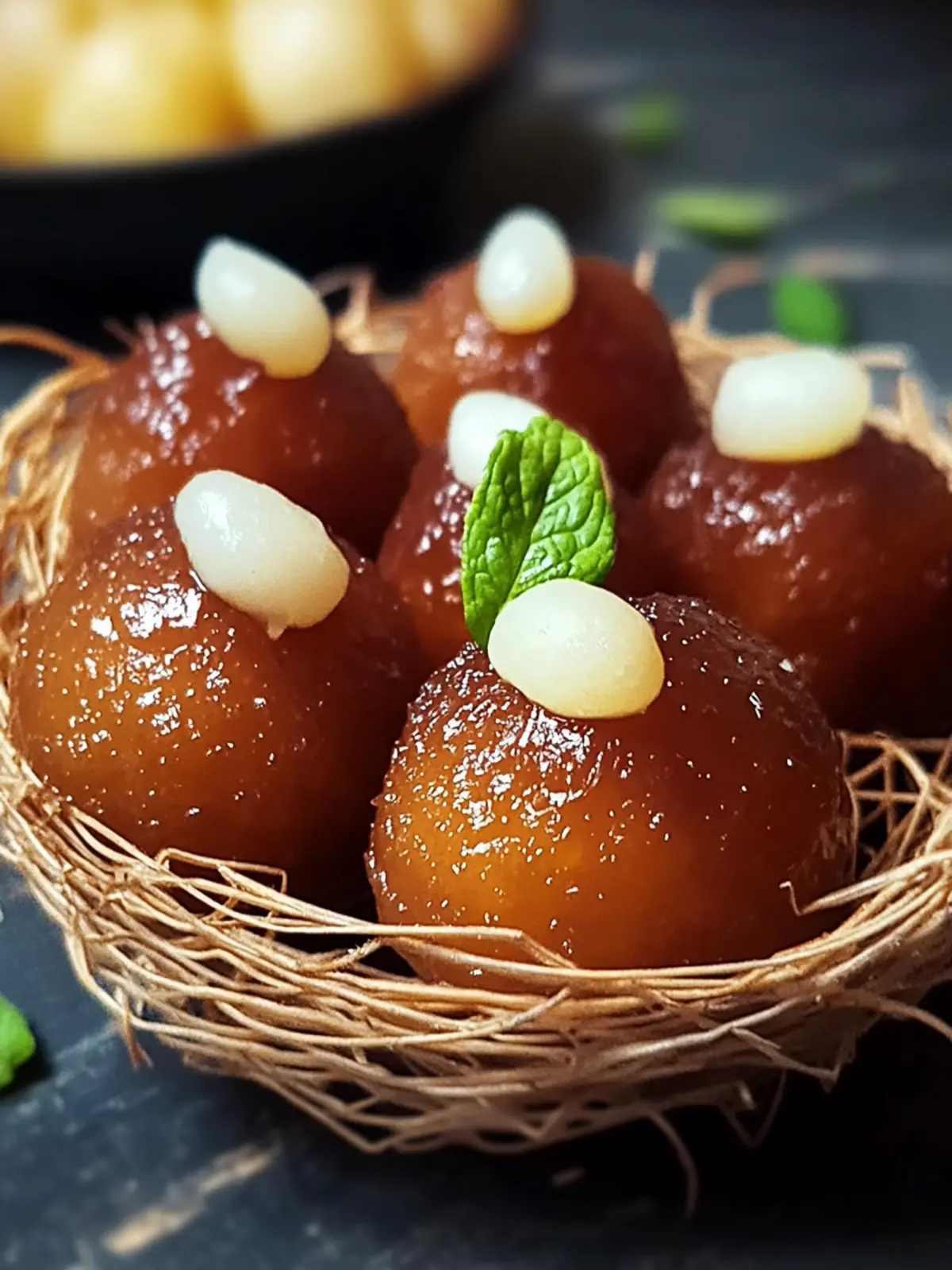 Gulab Jamun Basket: Delightful Twist on a Classic Dessert 4 Gulab Jamun Basket