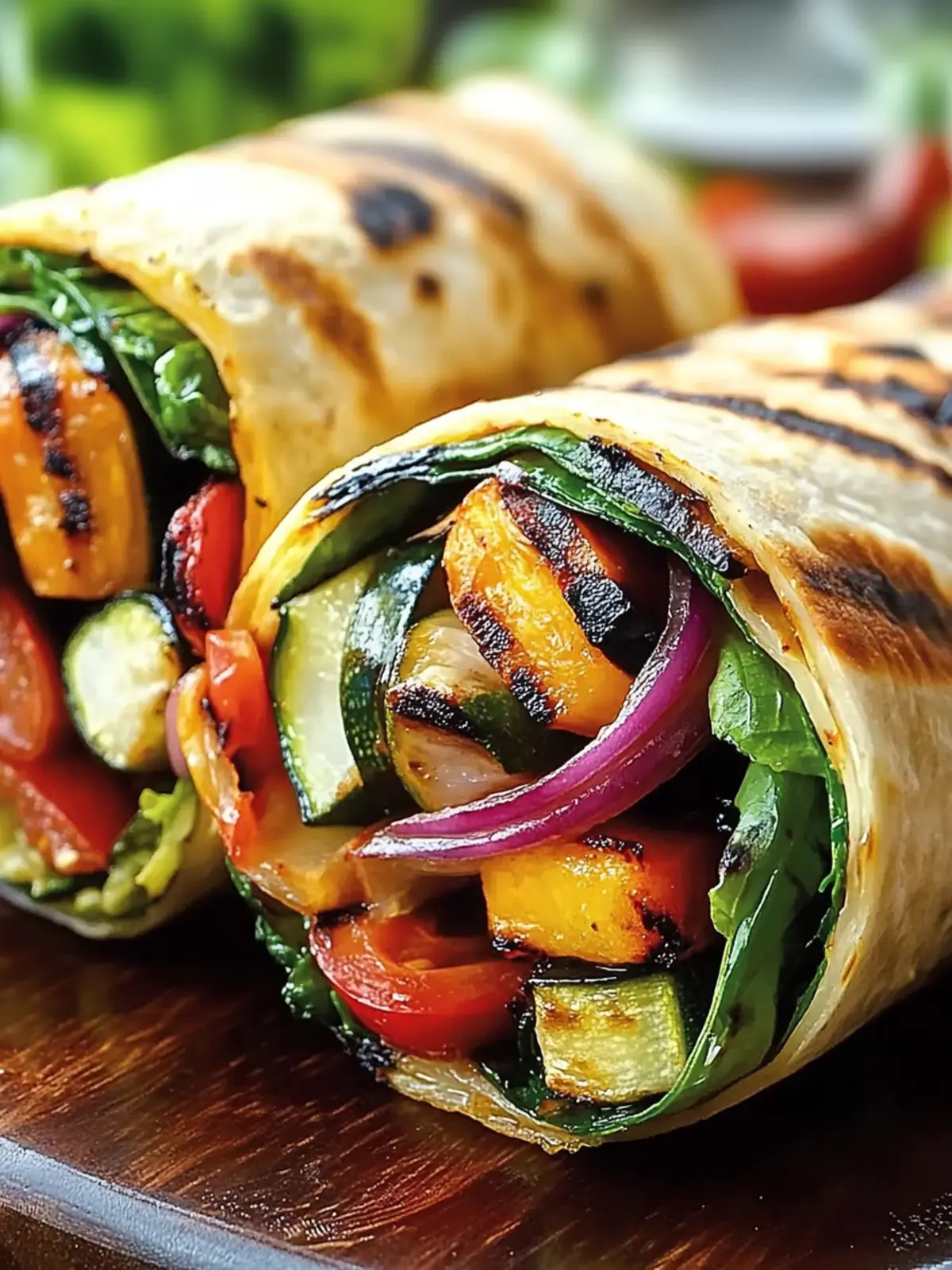 Grilled Vegetable Wrap