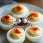 Creepy Crawly Deviled Eggs