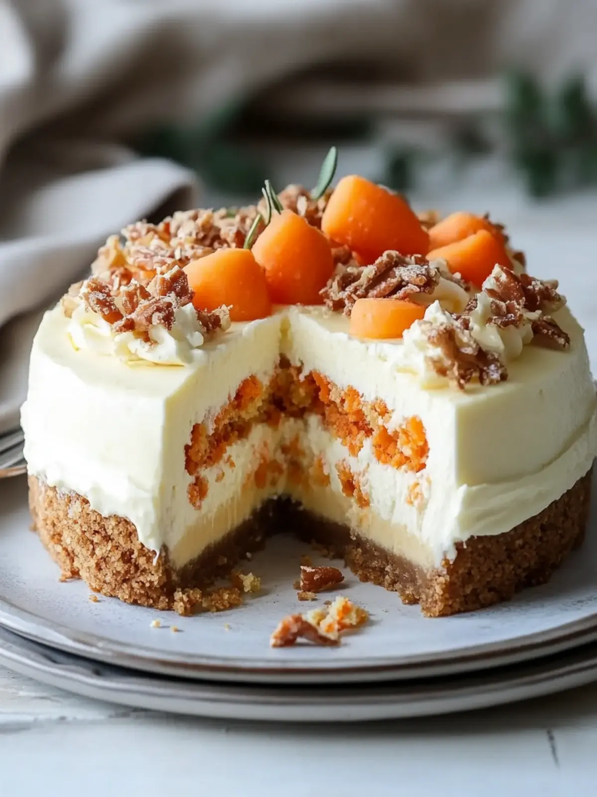 Carrot Cake Cheesecake
