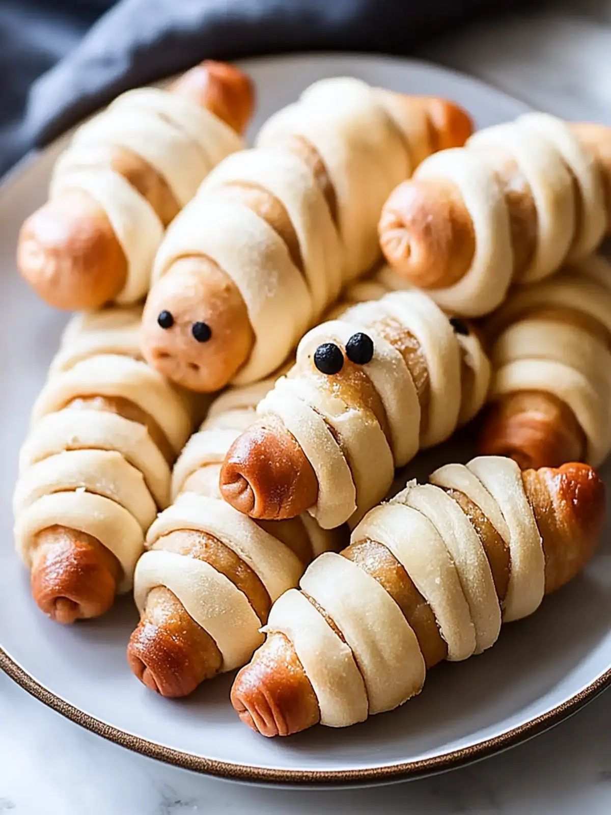 Tasty Mummy Pigs in a Blanket