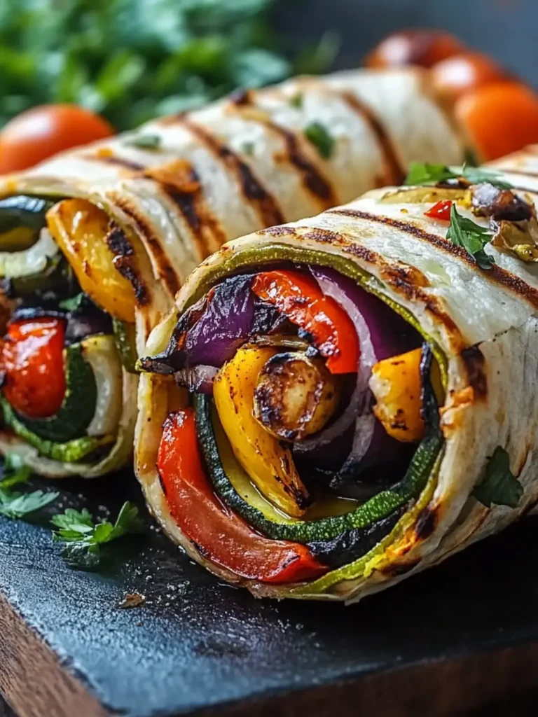 Grilled Vegetable Wrap