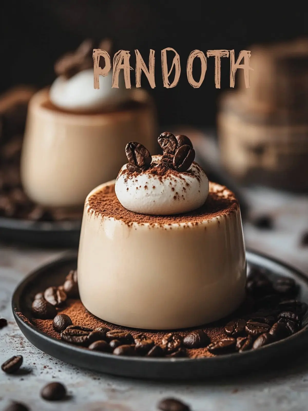 Creamy Coffee Panna Cotta