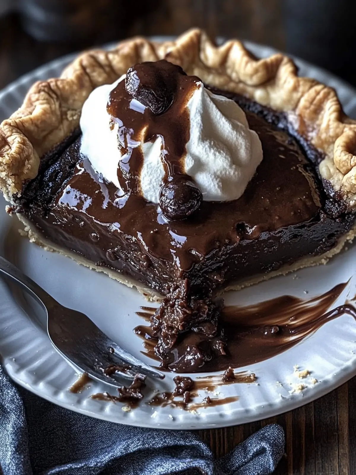 Hot Fudge Pie