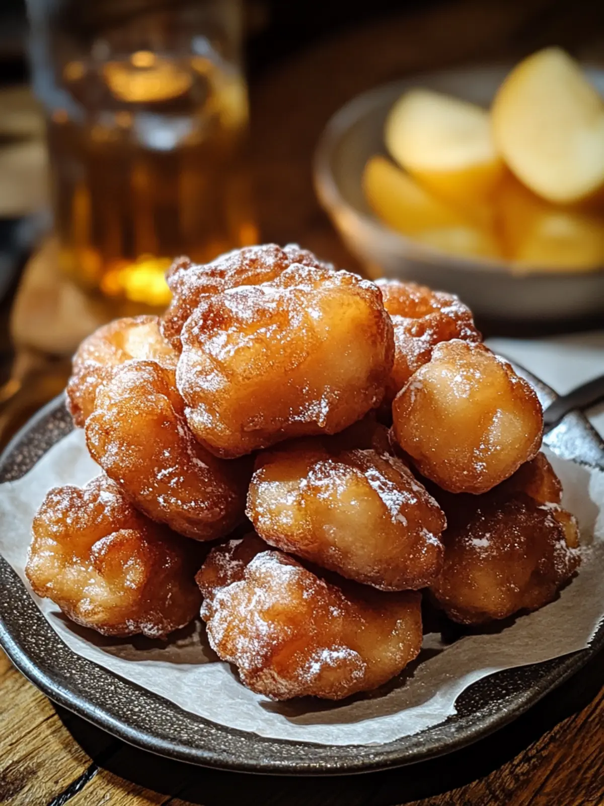 Irresistible Boozy Bourbon Apple Fritters You’ll Adore 2 Boozy Bourbon Apple Fritters
