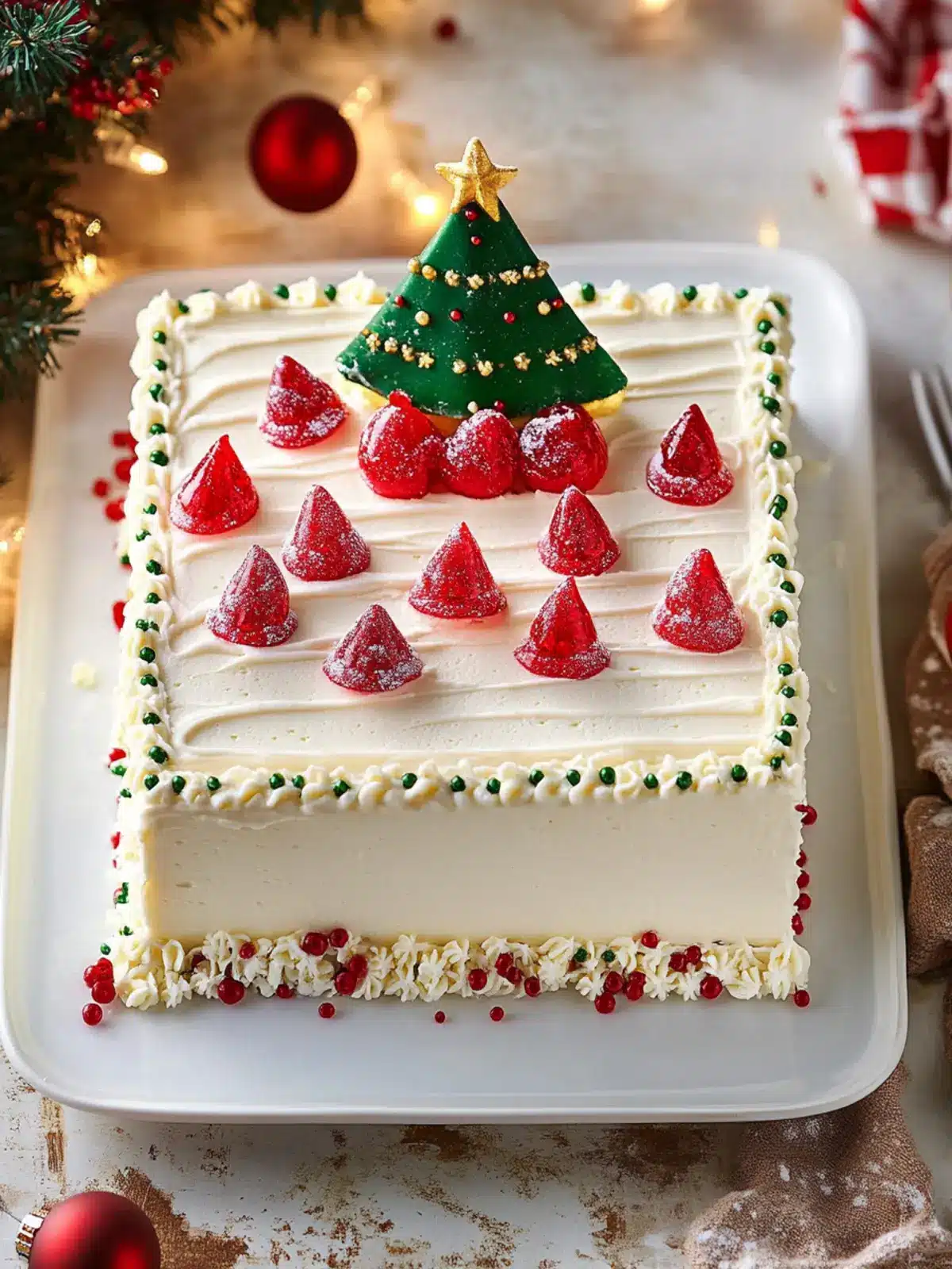 Delicious Christmas Sheet Cake Perfect for Festive Celebrations 3 Christmas Sheet Cake