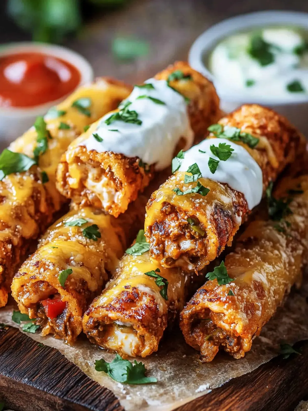Cheesy Taco Sticks