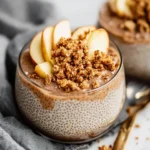 Apple Crumble Chia Pudding