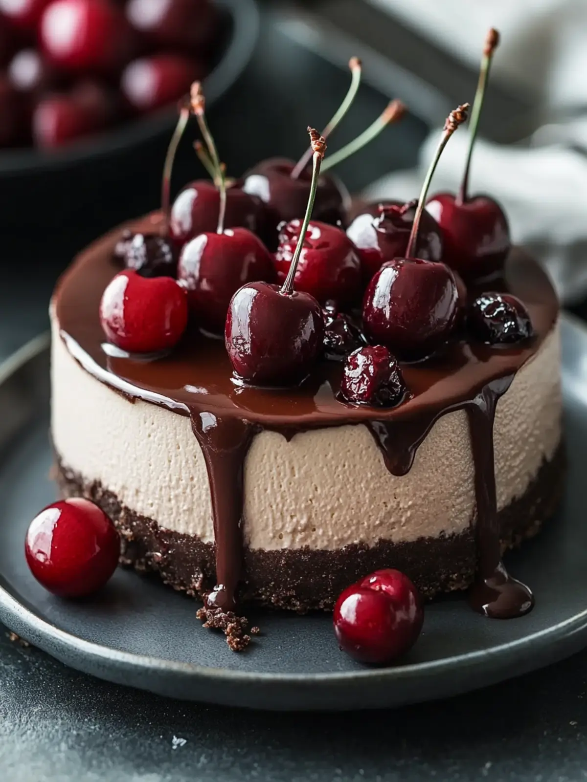 Irresistible Chocolate Cherry Cheesecake You Must Try Today 5 Chocolate Cherry Cheesecake