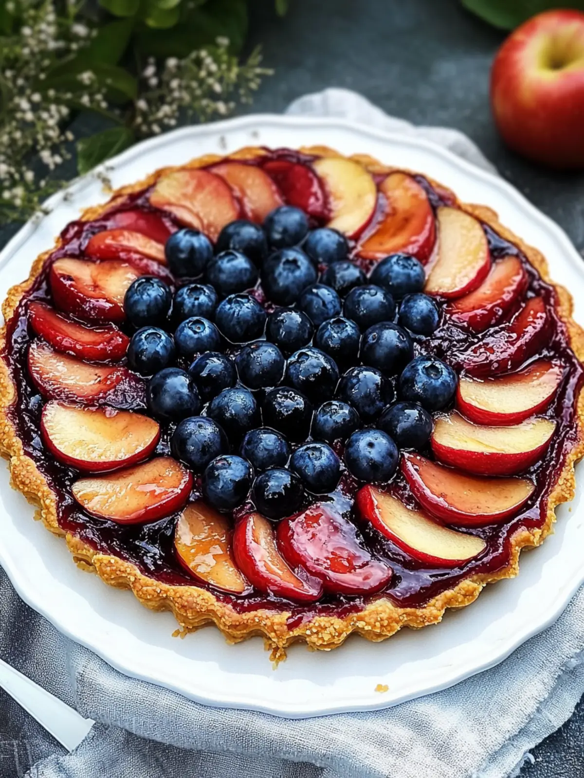 Irresistible Apple & Blueberry Tarte Tatin You’ll Love to Make 2 Apple & Blueberry Tarte Tatin