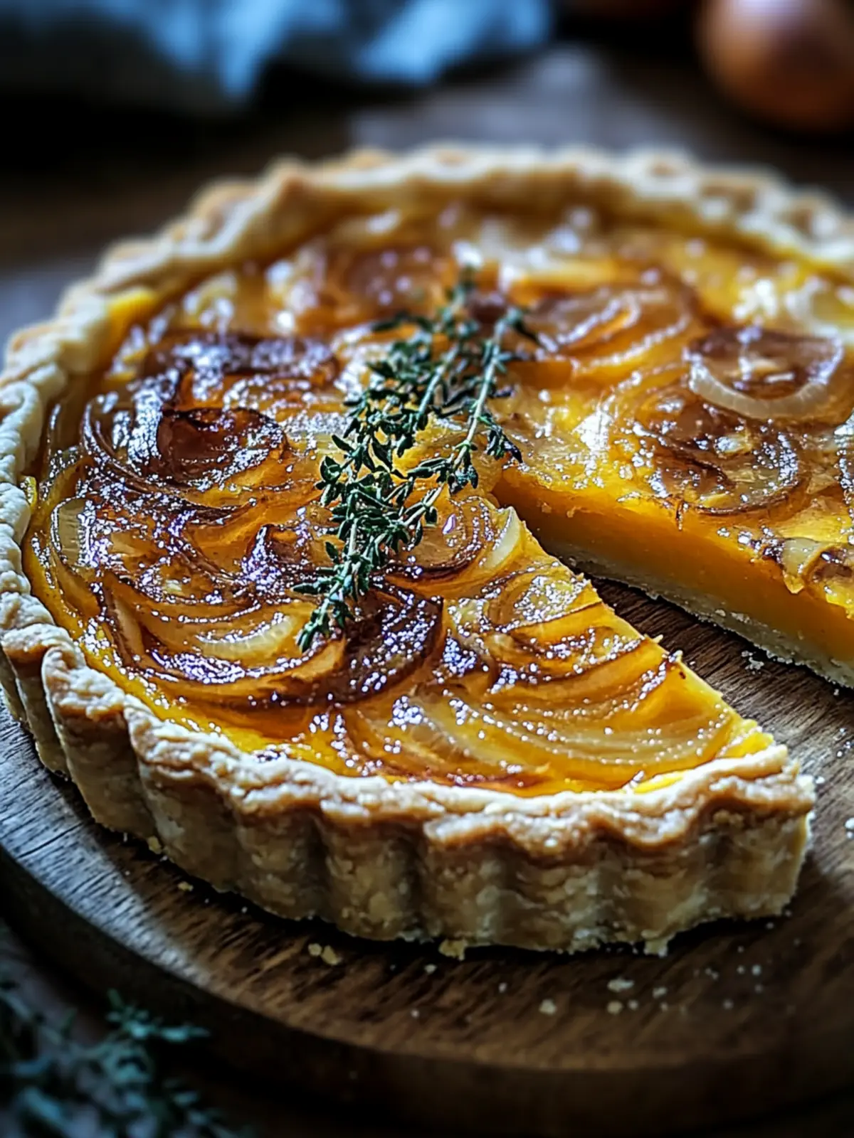 Caramelized Onion Butternut Tart That Will Wow Your Guests 2 Caramelized Onion Butternut Tart