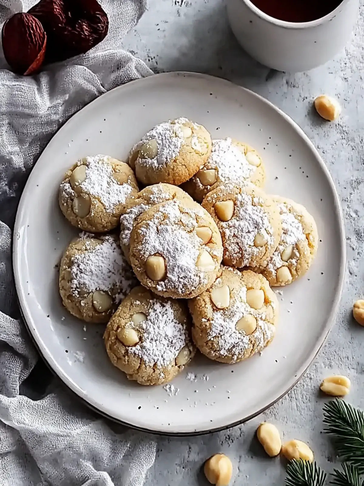Melt-in-Your-Mouth Macadamia Nut Cookies for the Holidays 3 Macadamia Nut Cookies