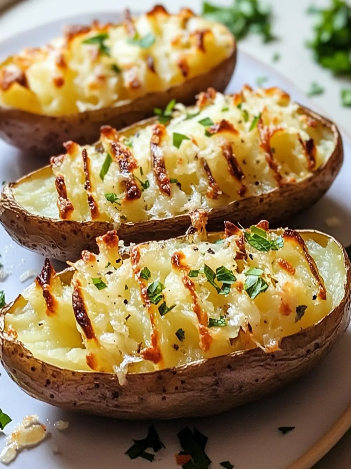 Crispy Baked Potatoes in the Air Fryer: Quick & Delicious 3 Crispy Baked Potatoes