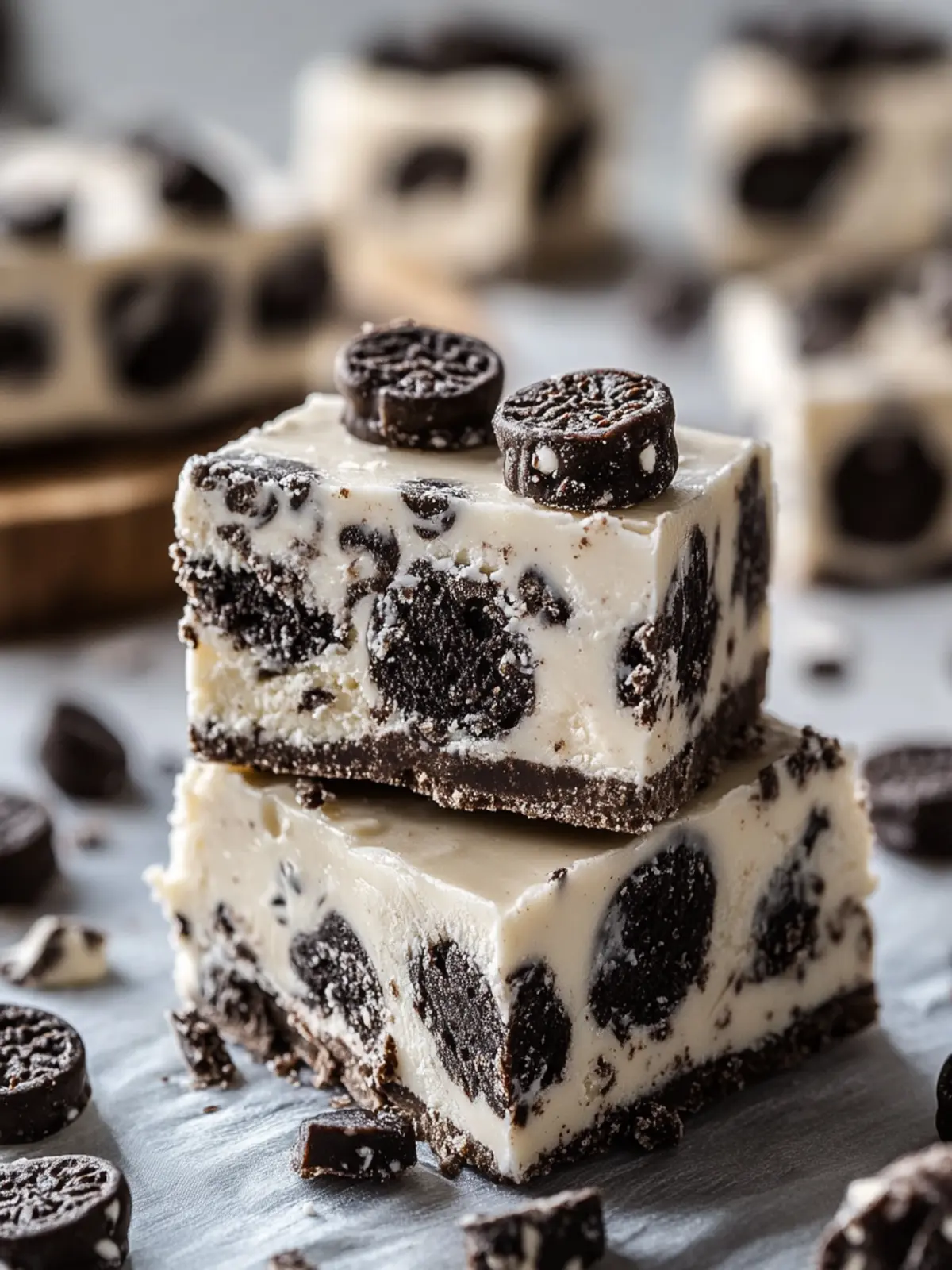Creamy No-Bake Cookies And Cream Fudge Made Just for You 2 Cookies And Cream Fudge