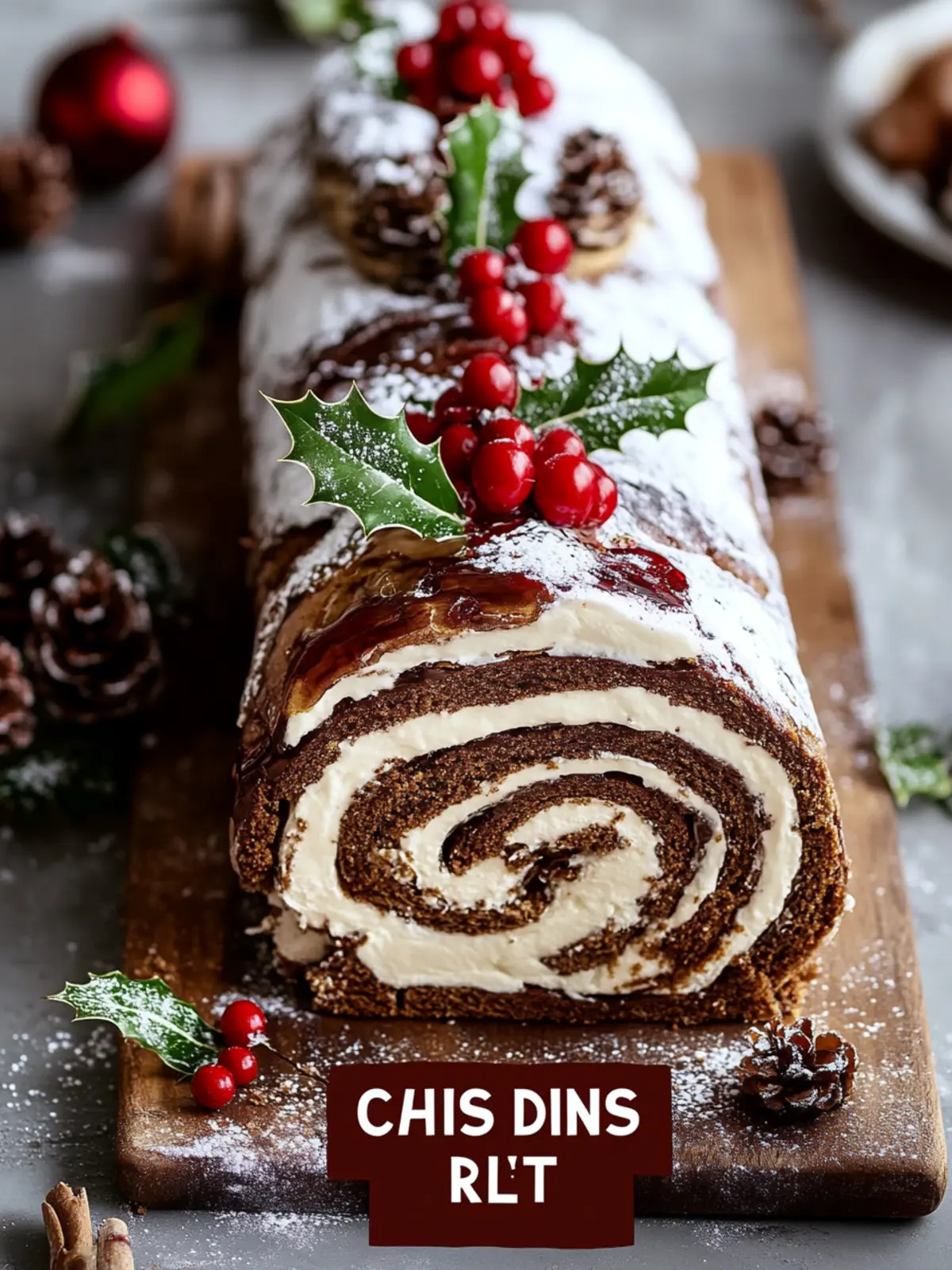 Decadent Classic Yule Log (Bûche De Noël) for Holiday Cheer 3 Classic Yule Log (Bûche De Noël)