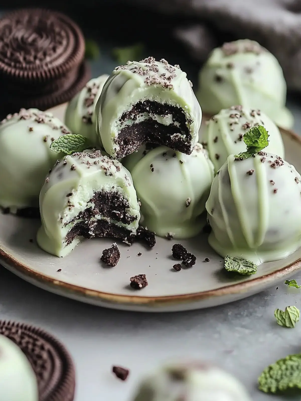 Mint Oreo Truffles: Decadent No-Bake Dessert You'll Love 5 Mint Oreo Truffles