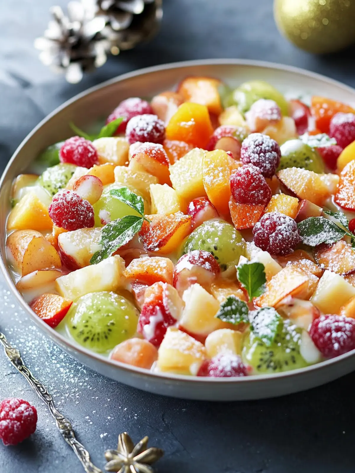 Delicious Ensalada Navideña: A Festive Fruit Salad Delight 2 Ensalada Navideña (Christmas Fruit Salad)