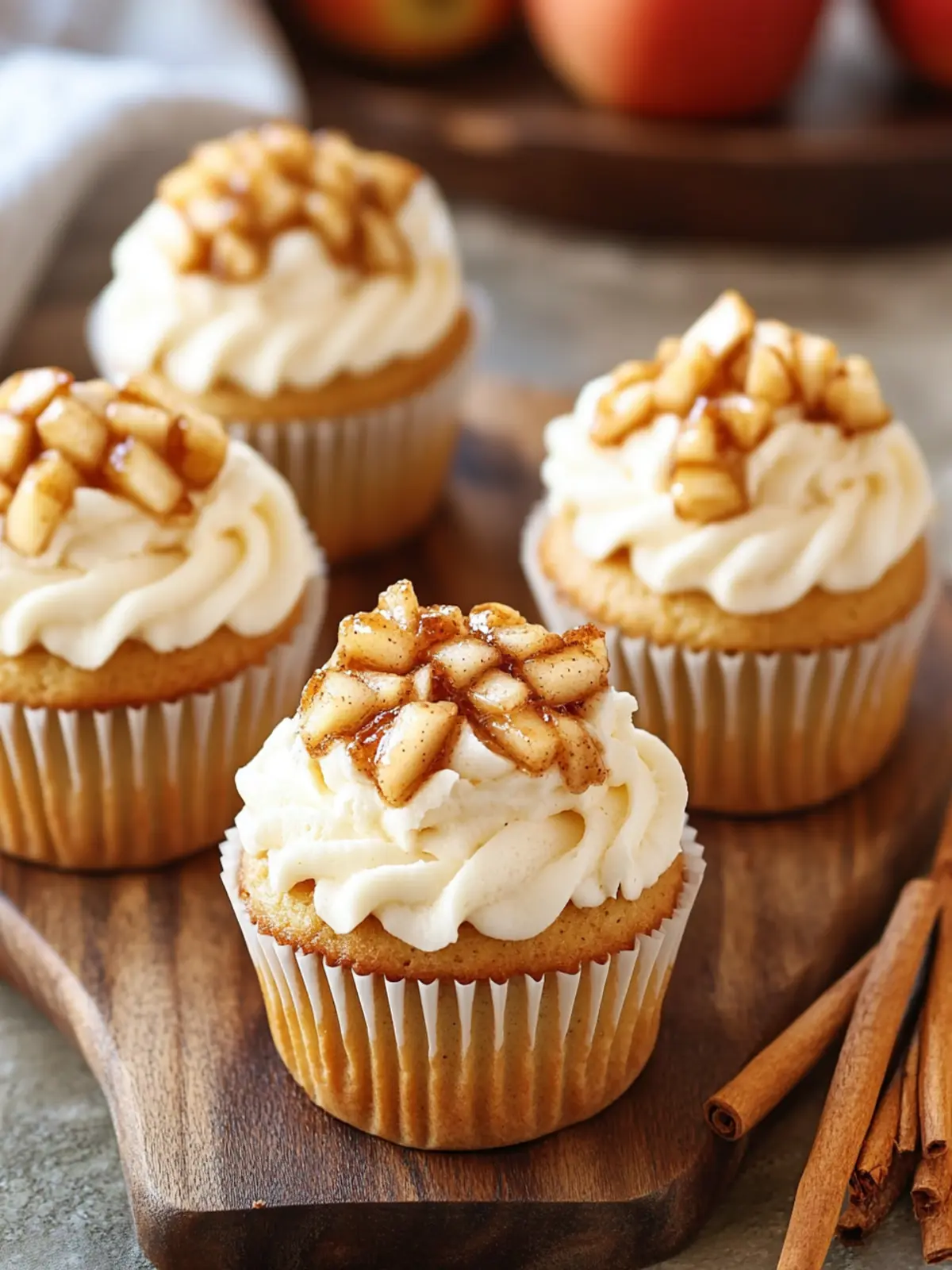 Apple Pie Cupcakes