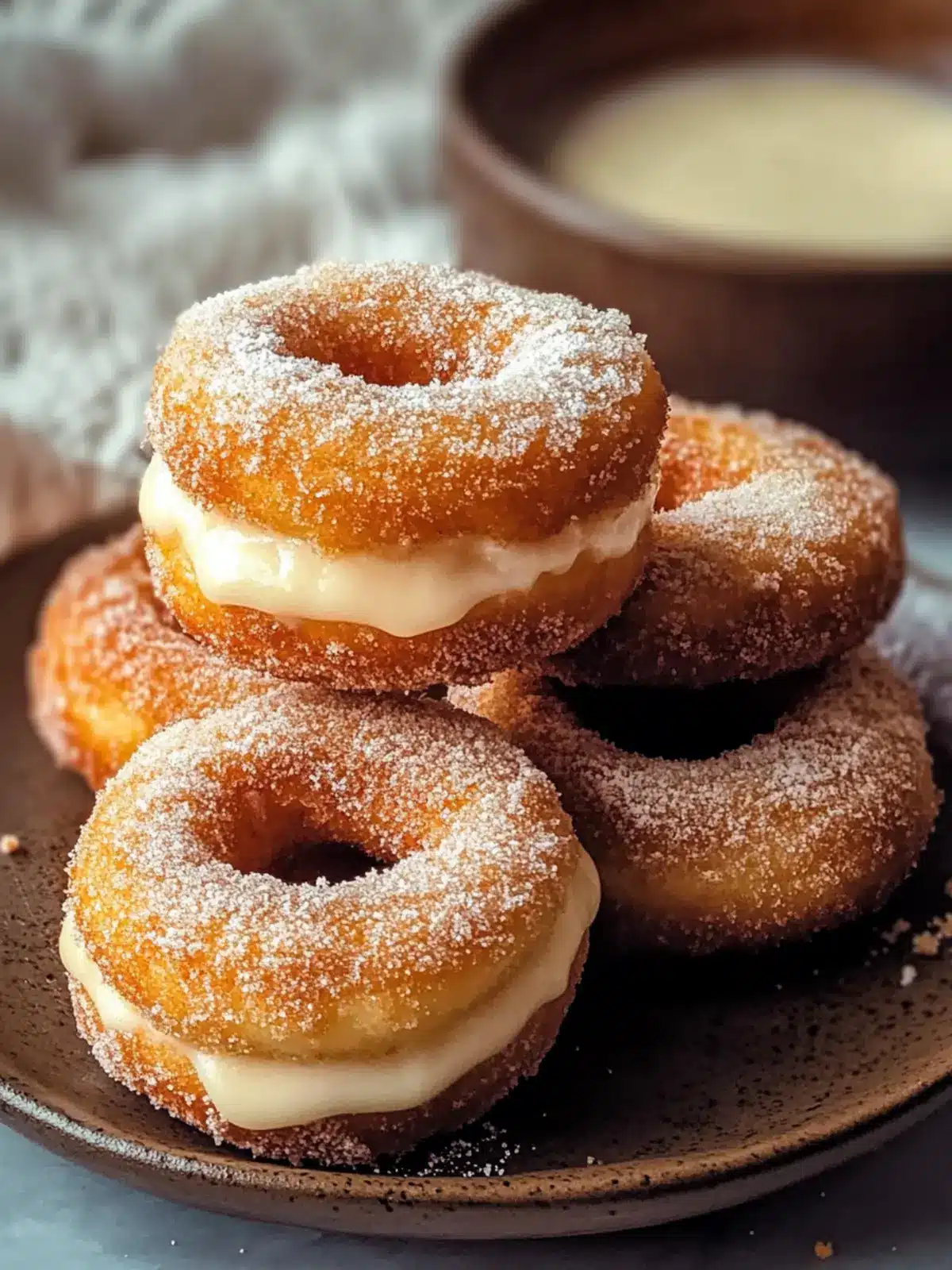 Churro Cheesecake Donut Cookies