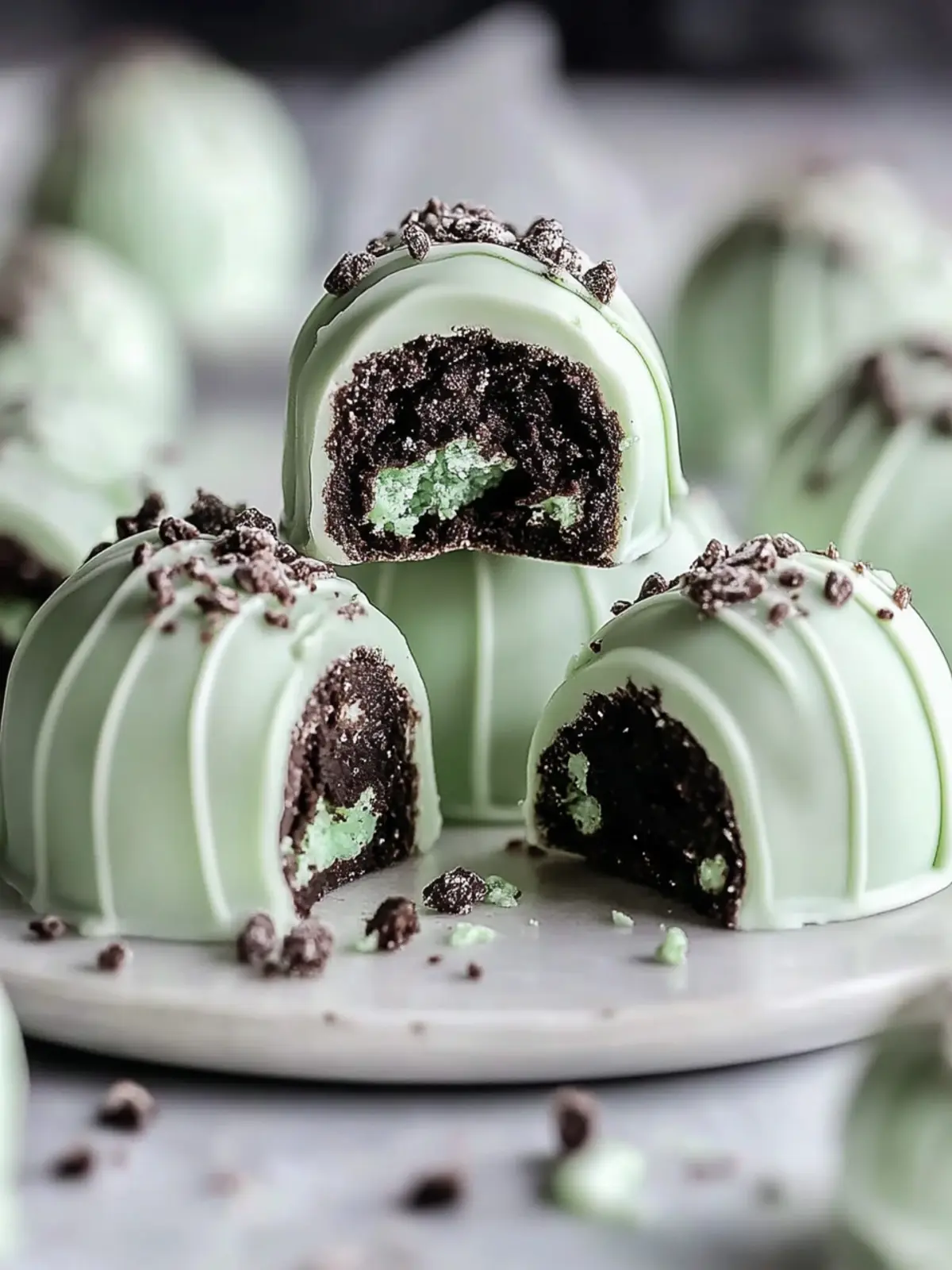 Mint Oreo Truffles: Decadent No-Bake Dessert You'll Love 2 Mint Oreo Truffles