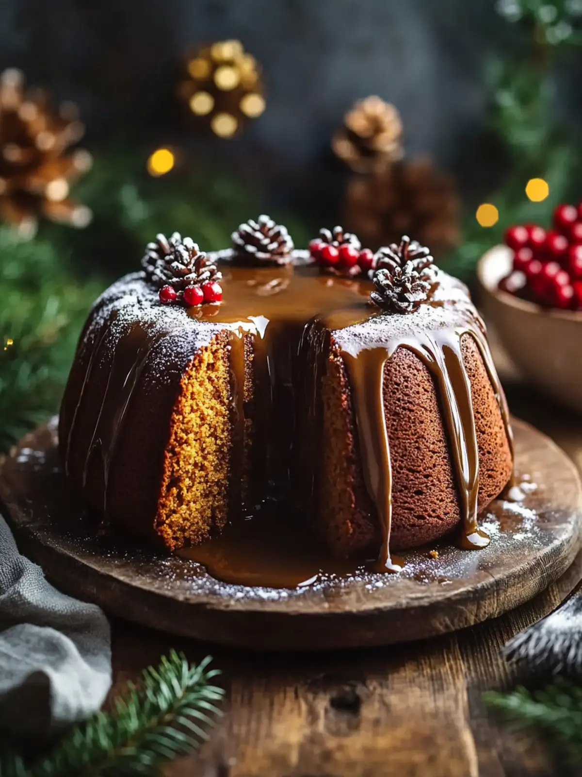 Christmas Gingerbread Cake Recipe with Irresistible Molasses Glaze 3 Christmas Gingerbread Cake Recipe with Perfect Molasses Glaze