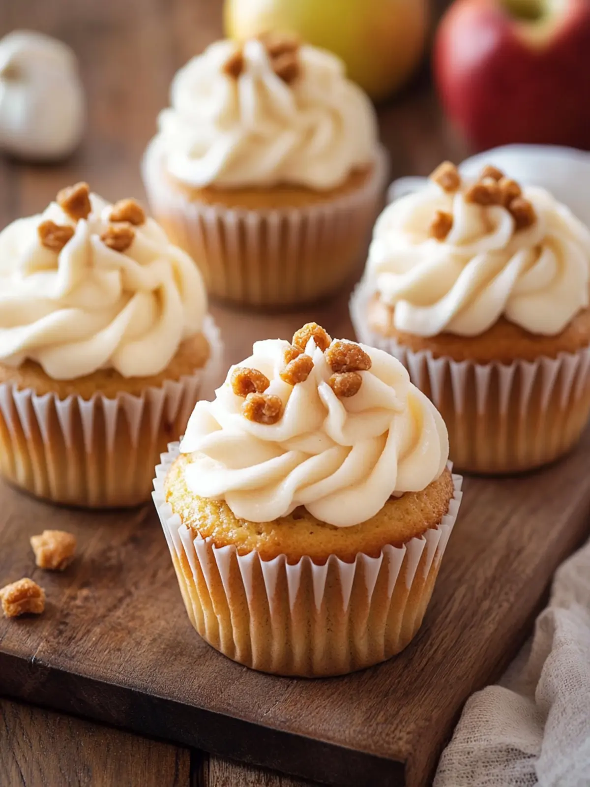 Apple Pie Cupcakes