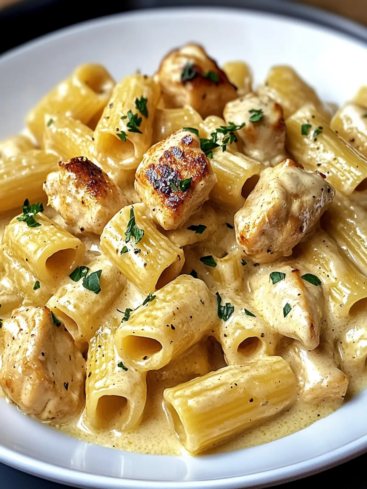 Creamy Garlic Butter Chicken Rigatoni Bliss for Cozy Nights 5 Creamy Garlic Butter Chicken Rigatoni Bliss