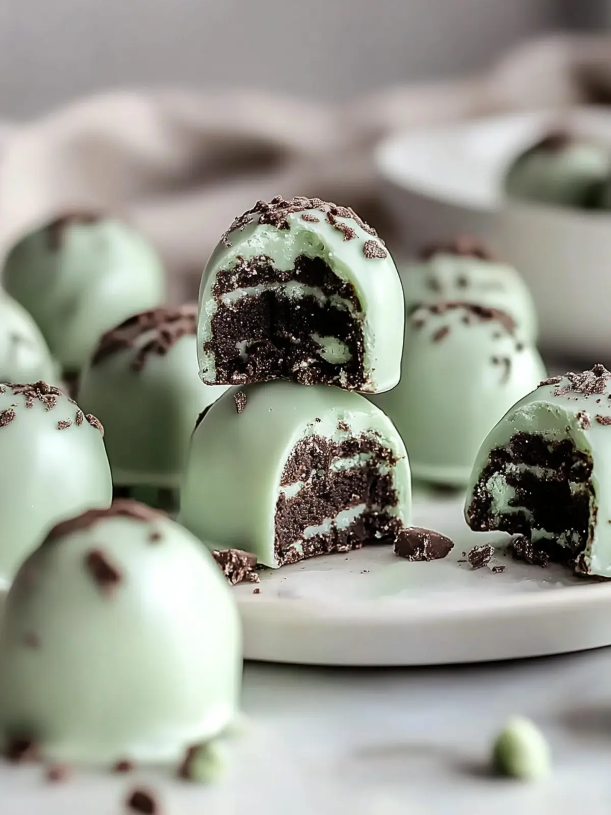 Mint Oreo Truffles: Decadent No-Bake Dessert You'll Love 4 Mint Oreo Truffles