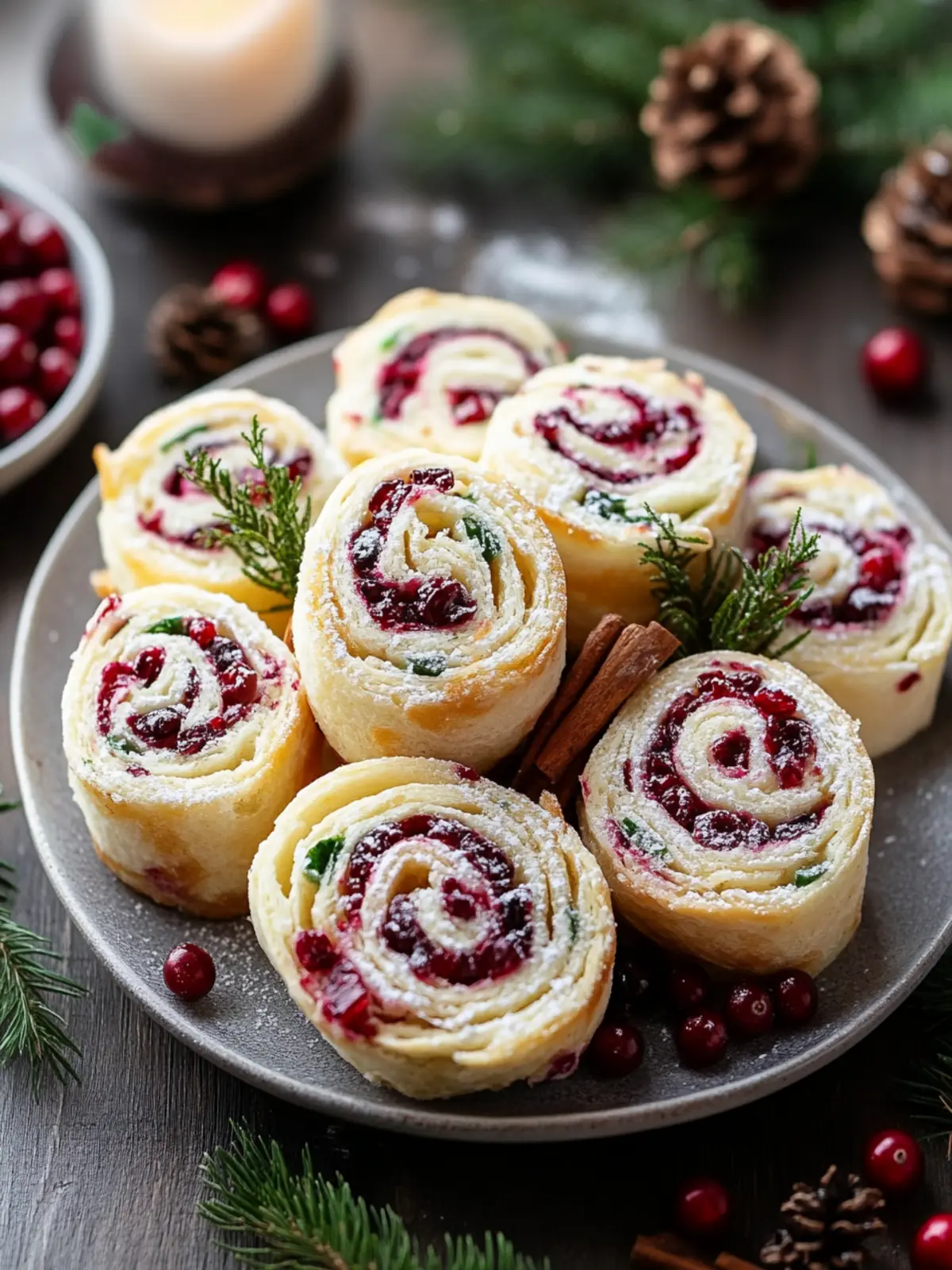 Delicious Christmas Cranberry Roll Ups for Easy Holiday Snacking 4 Christmas Cranberry Roll Ups