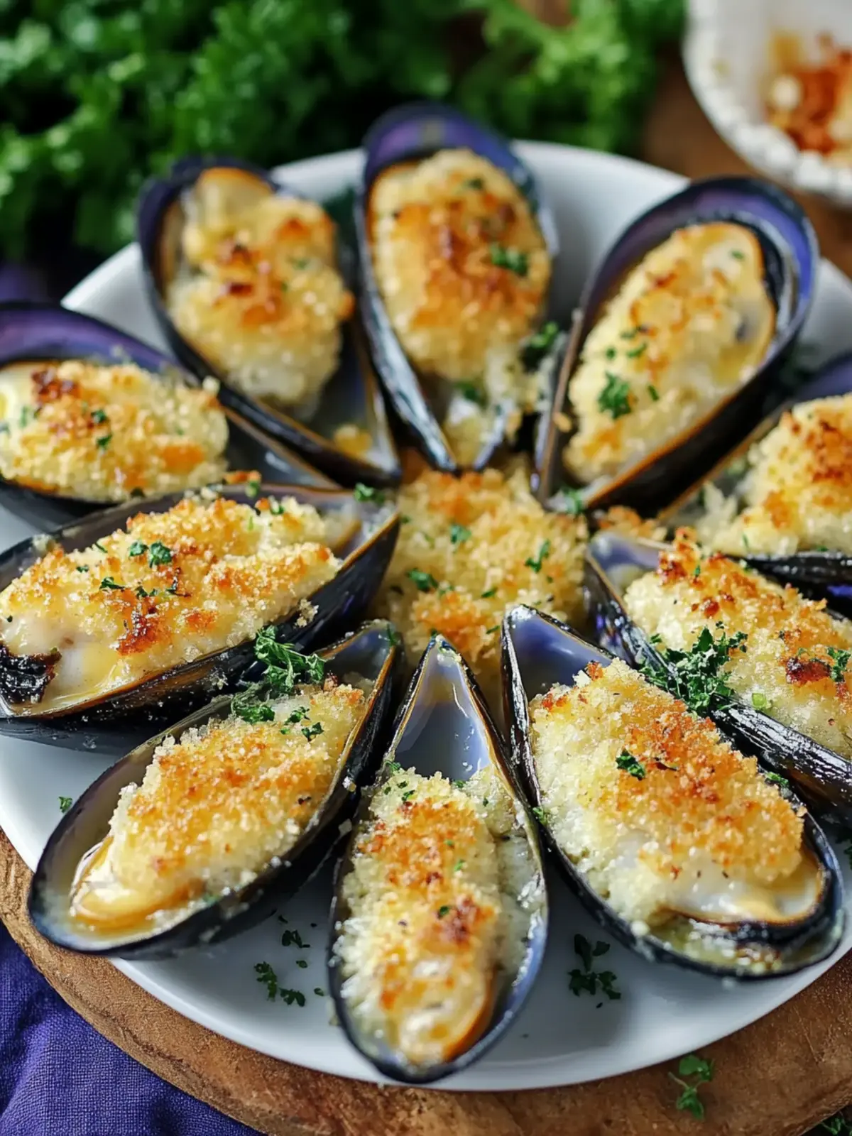 Savory Stuffed Baked Mussels (Baked Tahong) with Garlic Bliss 3 Stuffed Baked Mussels (Baked Tahong)