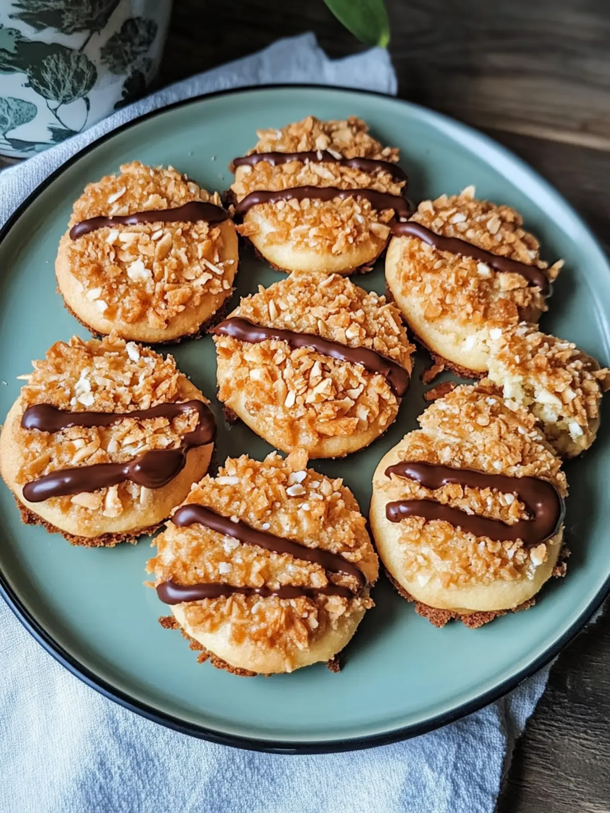 Homemade Samoas Cookies: Irresistibly Toasted Coconut Delights 4 Homemade Samoas Cookies